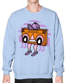 Low beat low life 161# - cartoon general- Sweatshirt - Crew