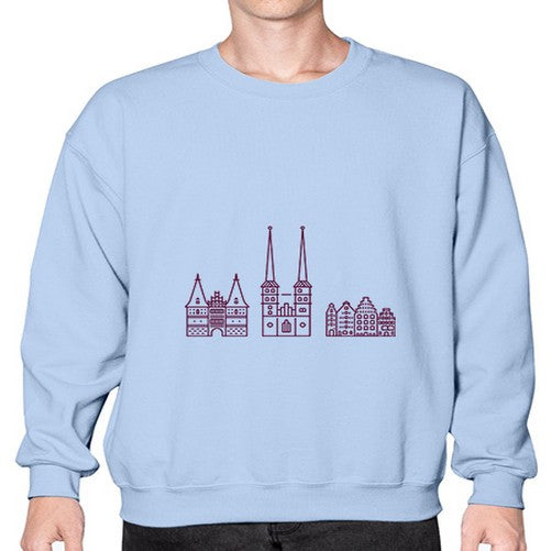Lubek 1182# - cities- Sweatshirt - Crew