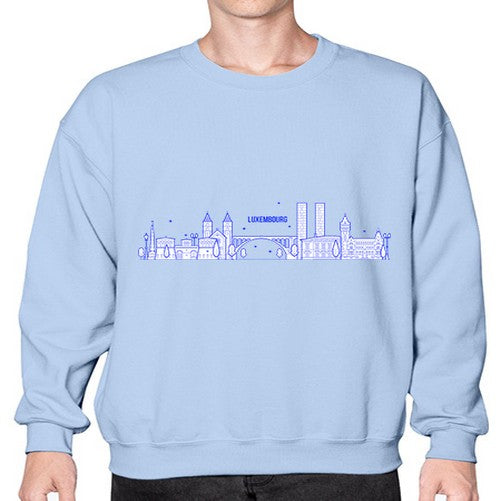 Luxembourg 1192# - cities- Sweatshirt - Crew