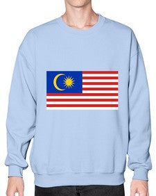 Malaysia 1218# - world flags- Sweatshirt - Crew