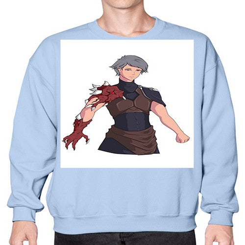 Man has parasite on hand 14# - anime- Sweatshirt - Crew