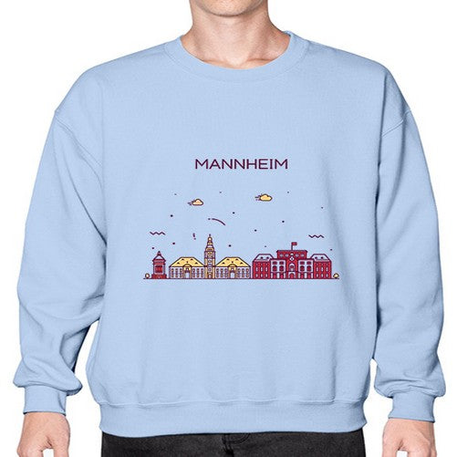 Mannheim 1237# - cities- Sweatshirt - Crew