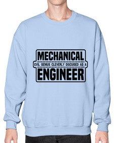 Mechanical evil Style 1092# - engineer- Sweatshirt - Crew