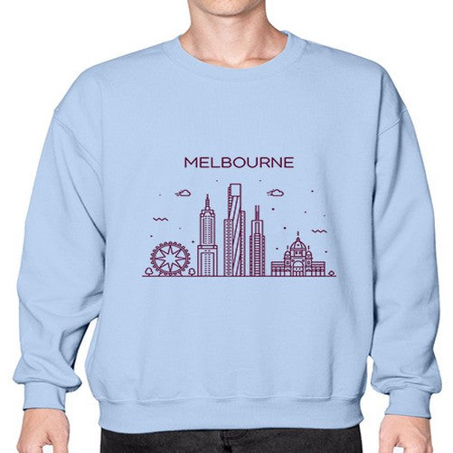 Melbourne 1269# - cities- Sweatshirt - Crew