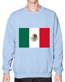 Mexico 1274# - world flags- Sweatshirt - Crew