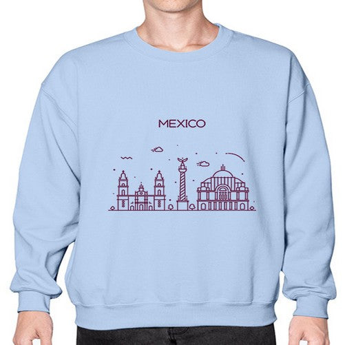 MexicoCity 1279# - cities- Sweatshirt - Crew