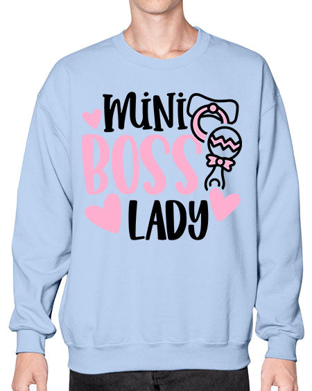 Mini Boss Lady Style 404# - baby- Sweatshirt - Crew