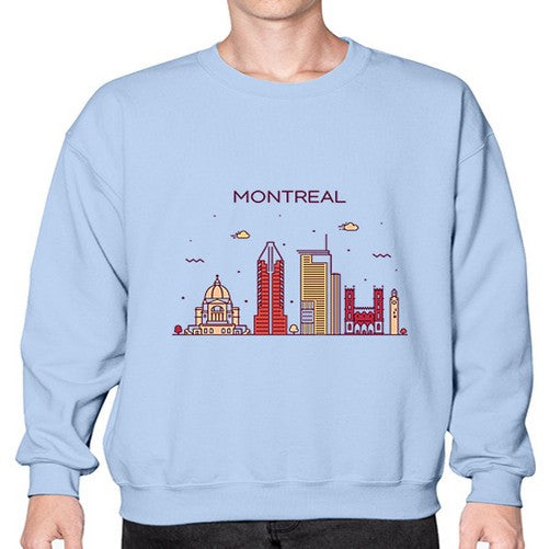 Montreal 1349# - cities- Sweatshirt - Crew