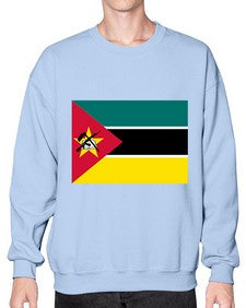 Mozambique 1379# - world flags- Sweatshirt - Crew
