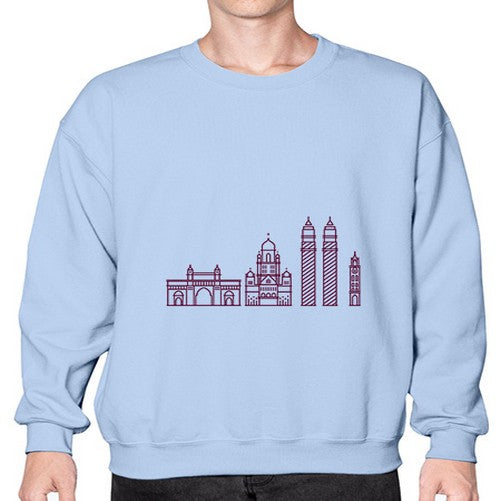 Mumbai 1382# - cities- Sweatshirt - Crew