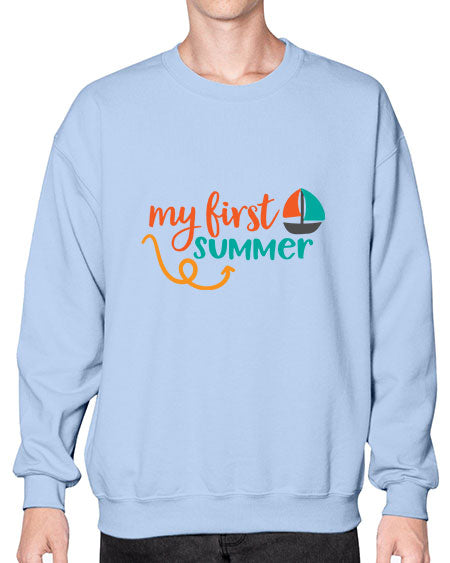 My first summer 89# - summer- Sweatshirt - Crew