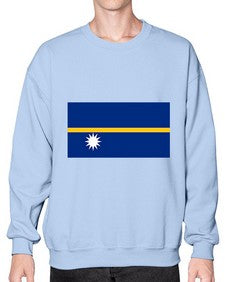 Nauru 1419# - world flags- Sweatshirt - Crew