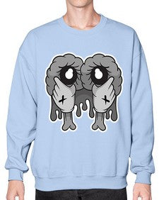 Need more sleep 195# - cartoon general- Sweatshirt - Crew
