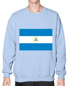 Nicaragua 1487# - world flags- Sweatshirt - Crew