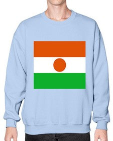 Niger 1492# - world flags- Sweatshirt - Crew