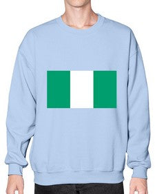 Nigeria 1493# - world flags- Sweatshirt - Crew