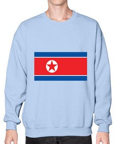 North Korea 1511# - world flags- Sweatshirt - Crew