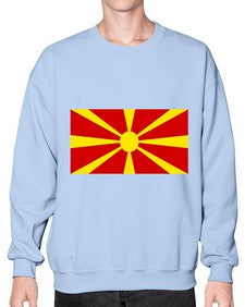 North Macedonia 1512# - world flags- Sweatshirt - Crew