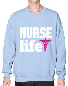 Nurse life Style 1172# - nurse- Sweatshirt - Crew