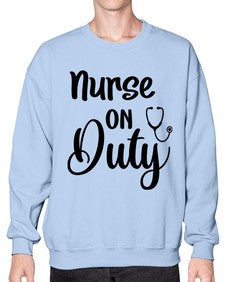 Nurse on duty 1188# - nurse- Sweatshirt - Crew