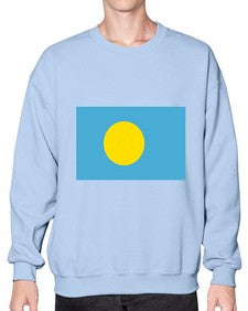 Palau 1567# - world flags- Sweatshirt - Crew