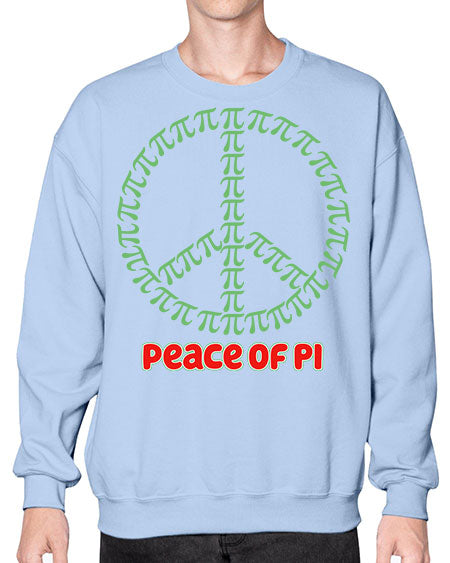 Peace Of Pi Sublimation Design 31# - pi- Sweatshirt - Crew