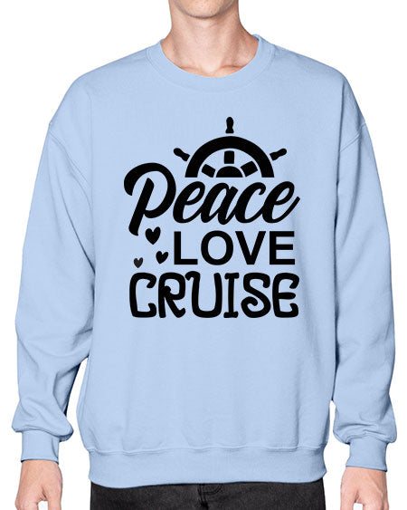 Peace love cruise 01# - summer- Sweatshirt - Crew