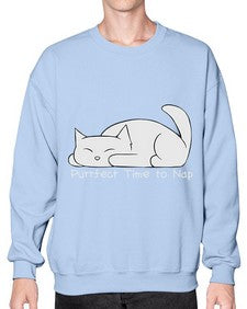 Perfect Time to Nap - cats- Sweatshirt - Crew