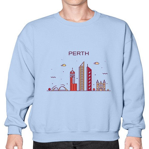 Perth 1598# - cities- Sweatshirt - Crew