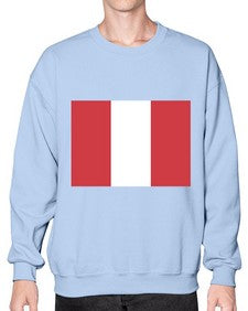 Peru 1599# - world flags- Sweatshirt - Crew