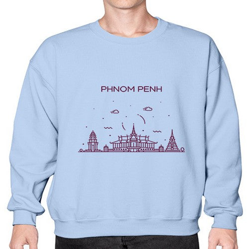 PhnomPenh 1608# - cities- Sweatshirt - Crew