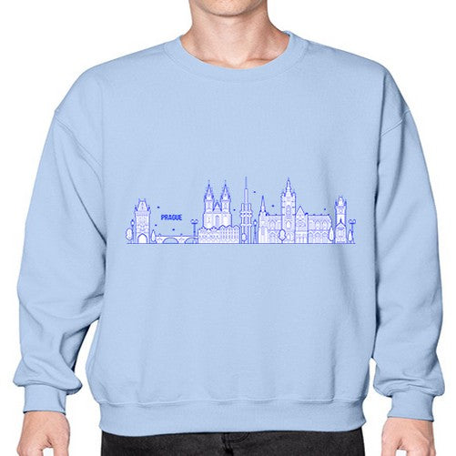 Prague 1690# - cities- Sweatshirt - Crew
