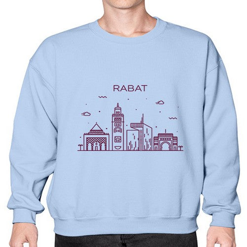 Rabat 1704# - cities- Sweatshirt - Crew
