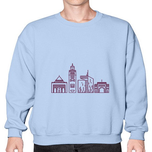 Rabat 1705# - cities- Sweatshirt - Crew