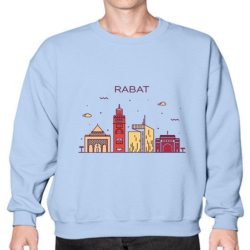 Rabat 1706# - cities- Sweatshirt - Crew