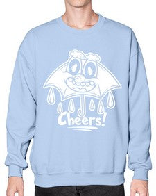 Rainy cheers 205# - cartoon general- Sweatshirt - Crew