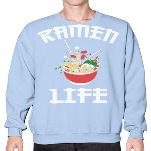 Ramen Noodle Anime Ramen Life 281# - anime- Sweatshirt - Crew