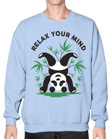 Relax Your Mind 496# - yoga- Sweatshirt - Crew