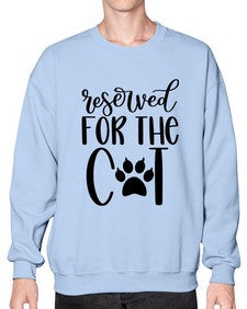 Reserved For The Cat Style 104# - cats- Sweatshirt - Crew