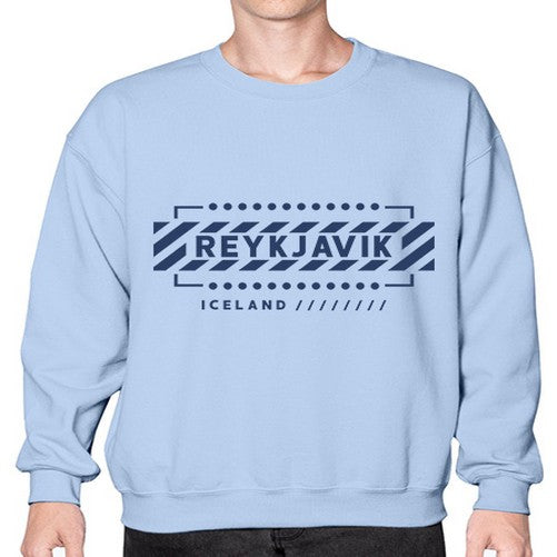Reykjavik 1718# - cities- Sweatshirt - Crew