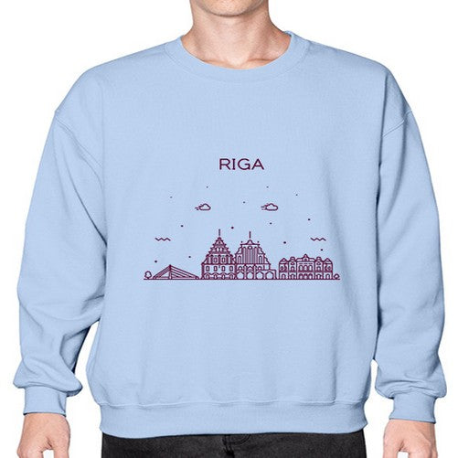 Riga 1727# - cities- Sweatshirt - Crew