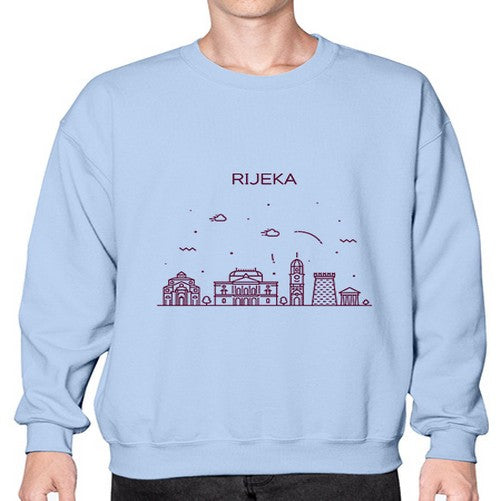 Rijeka 1730# - cities- Sweatshirt - Crew