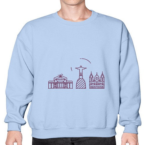 RioDeJaneiro 1736# - cities- Sweatshirt - Crew