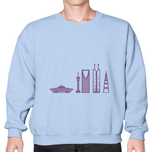 Riyadh 1740# - cities- Sweatshirt - Crew