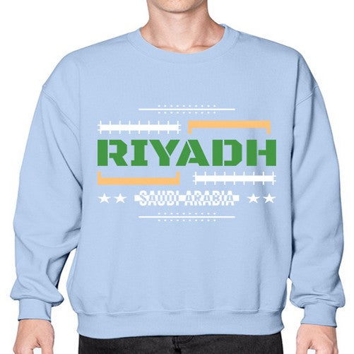 Riyadh 1741# - cities- Sweatshirt - Crew