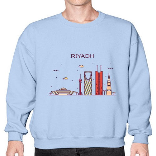Riyadh 1742# - cities- Sweatshirt - Crew