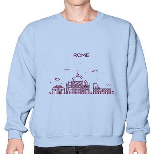 Rome 1748# - cities- Sweatshirt - Crew