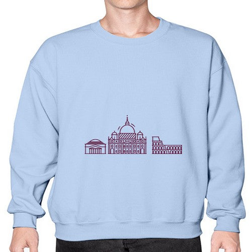 Rome 1749# - cities- Sweatshirt - Crew