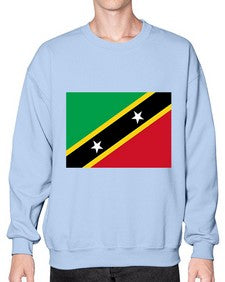 Saint Kitts and Nevis 1764# - world flags- Sweatshirt - Crew