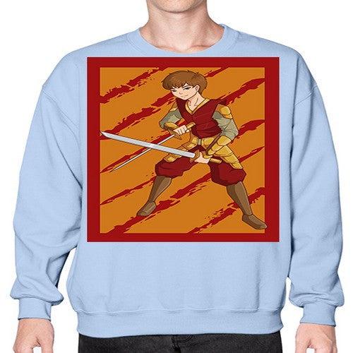 Samurai boy 95# - anime- Sweatshirt - Crew